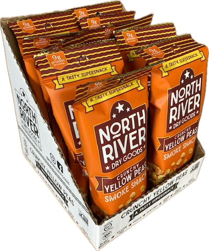 10 pack ~ Crunchy Yellow Peas Smoke Shack Flavor