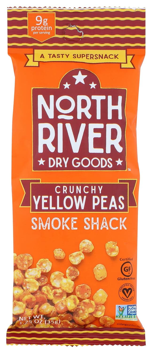 10 pack ~ Crunchy Yellow Peas Smoke Shack Flavor