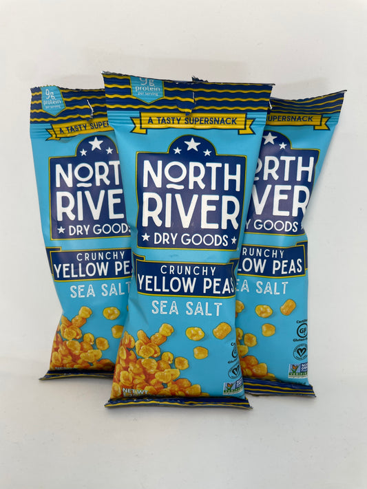 3 pack ~ Crunchy Yellow Peas Sea Salt Flavor
